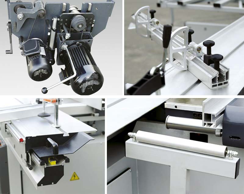 Chi tiết máy cưa bàn trượt HQ-45D sản xuất bàn bida